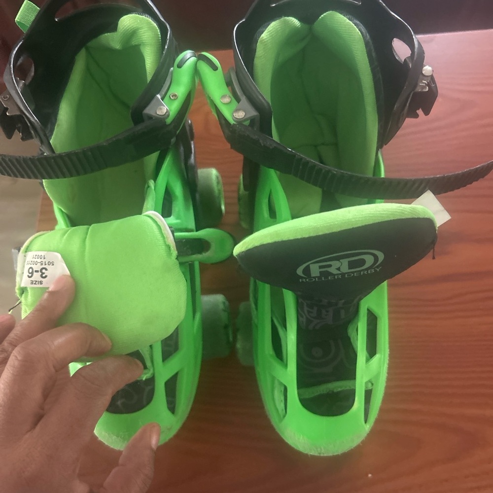 Kids Green interchangeable Roller/inline Skates